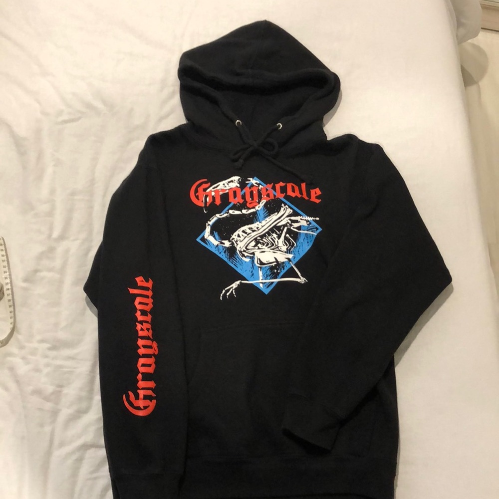 GRAYSCALE BAND MERCH HOODIE